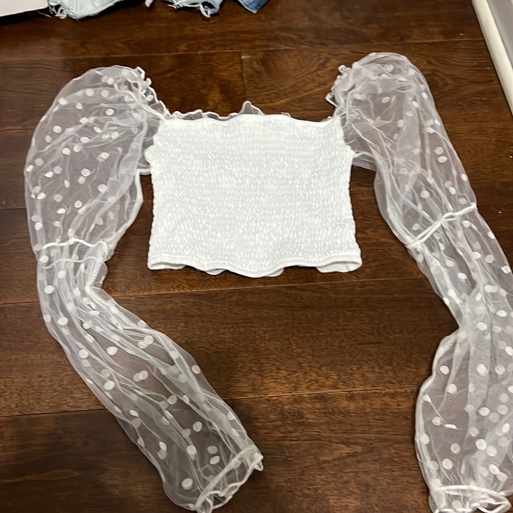 Crop top, worn once